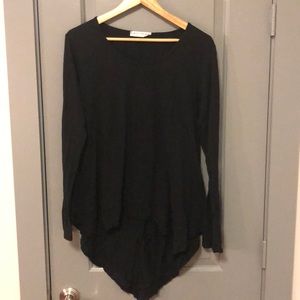 🖤 Black high low tunic